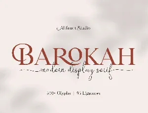 Barokah Duo font