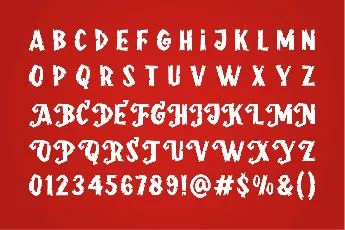 Frightening FREE font