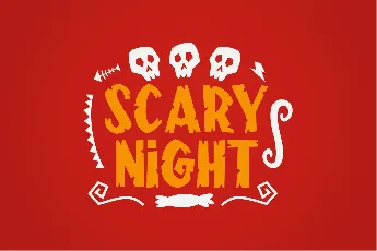 Frightening FREE font