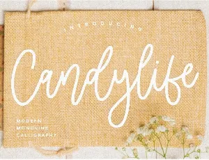 Candylife Handwritten Script font