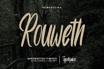 Rouweth font