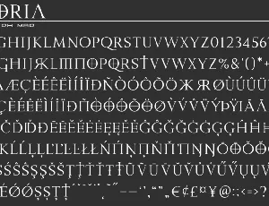 Praetoria font