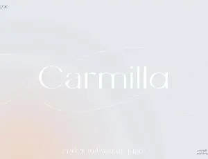 Carmilla font