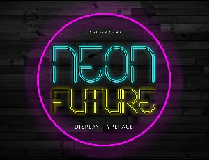 Neon Future font