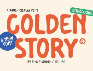 Golden Story font