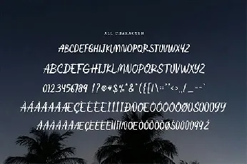 Radiant Sunset font