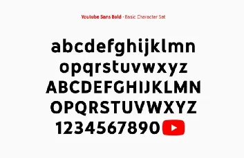 Youtube font