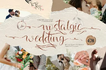 NCL Nostalgic Wedding font