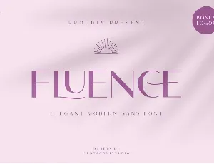 Fluence font