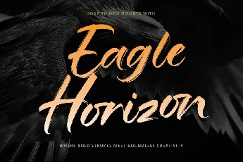 Eagle Horizon-Personal use font