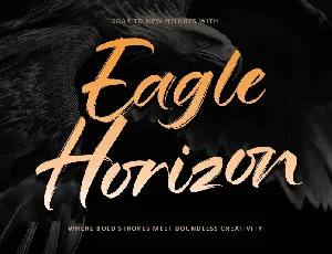 Eagle Horizon-Personal use font