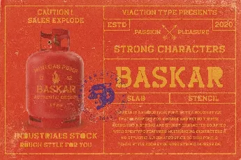 BASKAR font