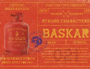 BASKAR font