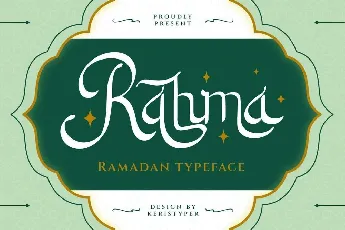 Rahma font