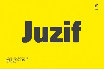 Juzif font