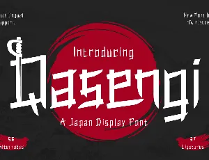 Qasengi Trial font