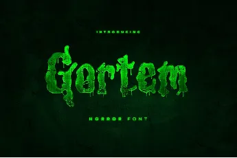 Gortem font