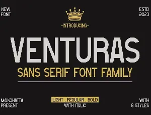 Venturas font