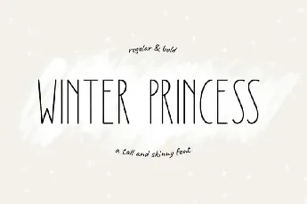 Winter Princess Sans Serif Demo font