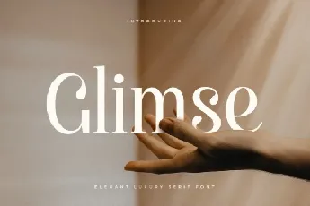 Glimse font