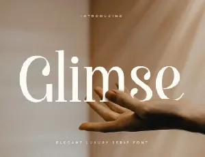 Glimse font