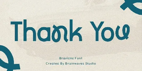 BRAVIONS DEMO font