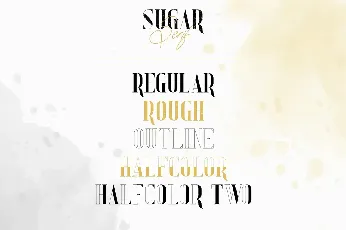 Sugar font