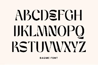 Bagme font