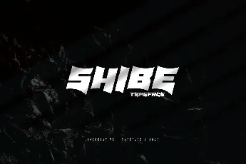 Shibe font