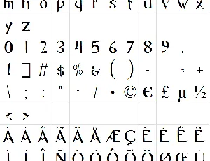 Caligo font