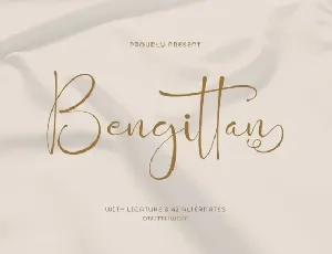 Bengittan font