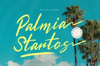 Palmia Startos font