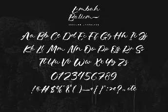 Lembah Baliem-Personal use font