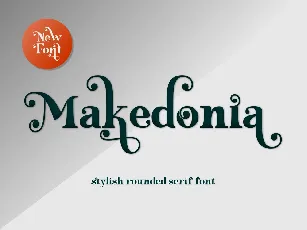 Makedonia font