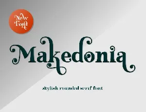 Makedonia font