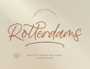 Rotterdams font