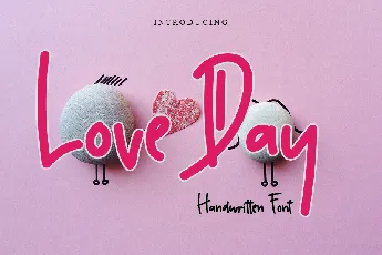 Love Day font