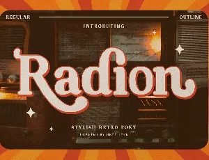 Radion font