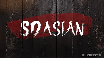 SDAsian font