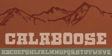 Calaboose DEMO font