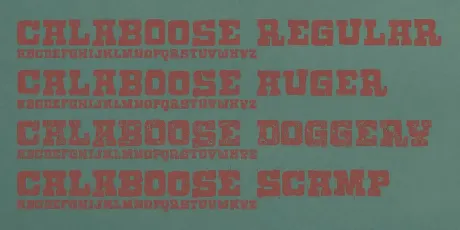 Calaboose DEMO font