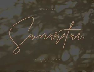 Samarotan font