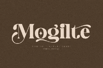 Mogilte font