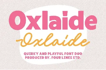 Oxlaide font