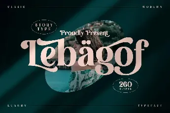 Lebagof font