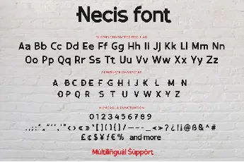 Necis font