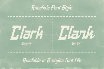 Kneehole Display font