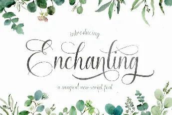 Enchanting font