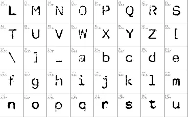 Enigma font