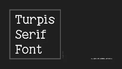 Turpis font